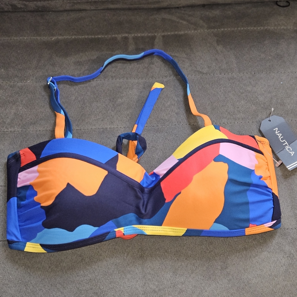 NAUTICA Swim halter top
